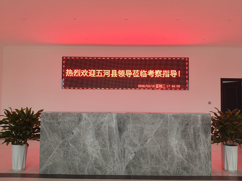 热烈欢迎五河县领导莅临我司走访慰问