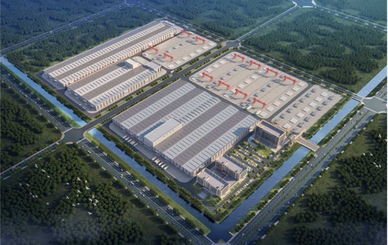 芜湖晶宫绿建装配式建筑产业园1#、2#钢结构工程