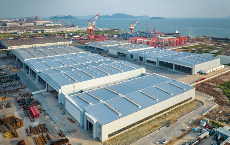 三一海洋重工二期港口机械项目7#、8#厂房 施工总承包工程钢结构（围护结构）采购加工及安装工程