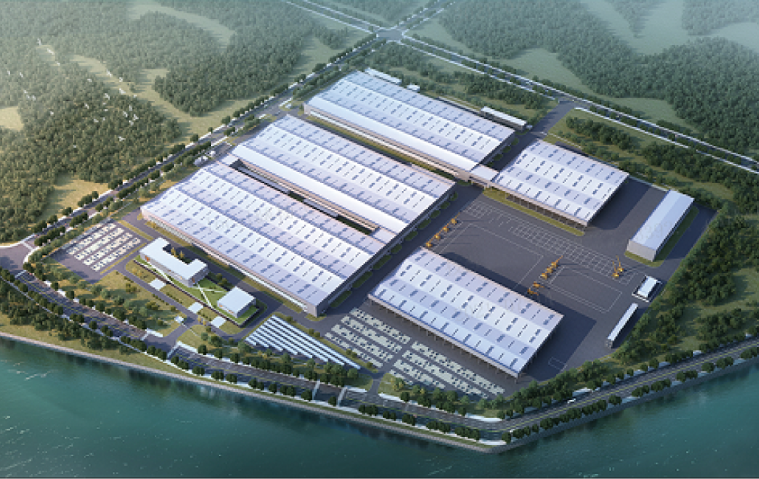 徐工履带吊生产基地联合厂房围护工程