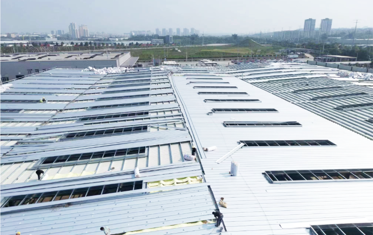 长城汽车重庆基地整车生产效率 提升技改项目钢结构工程