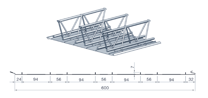 钢筋桁架楼承板